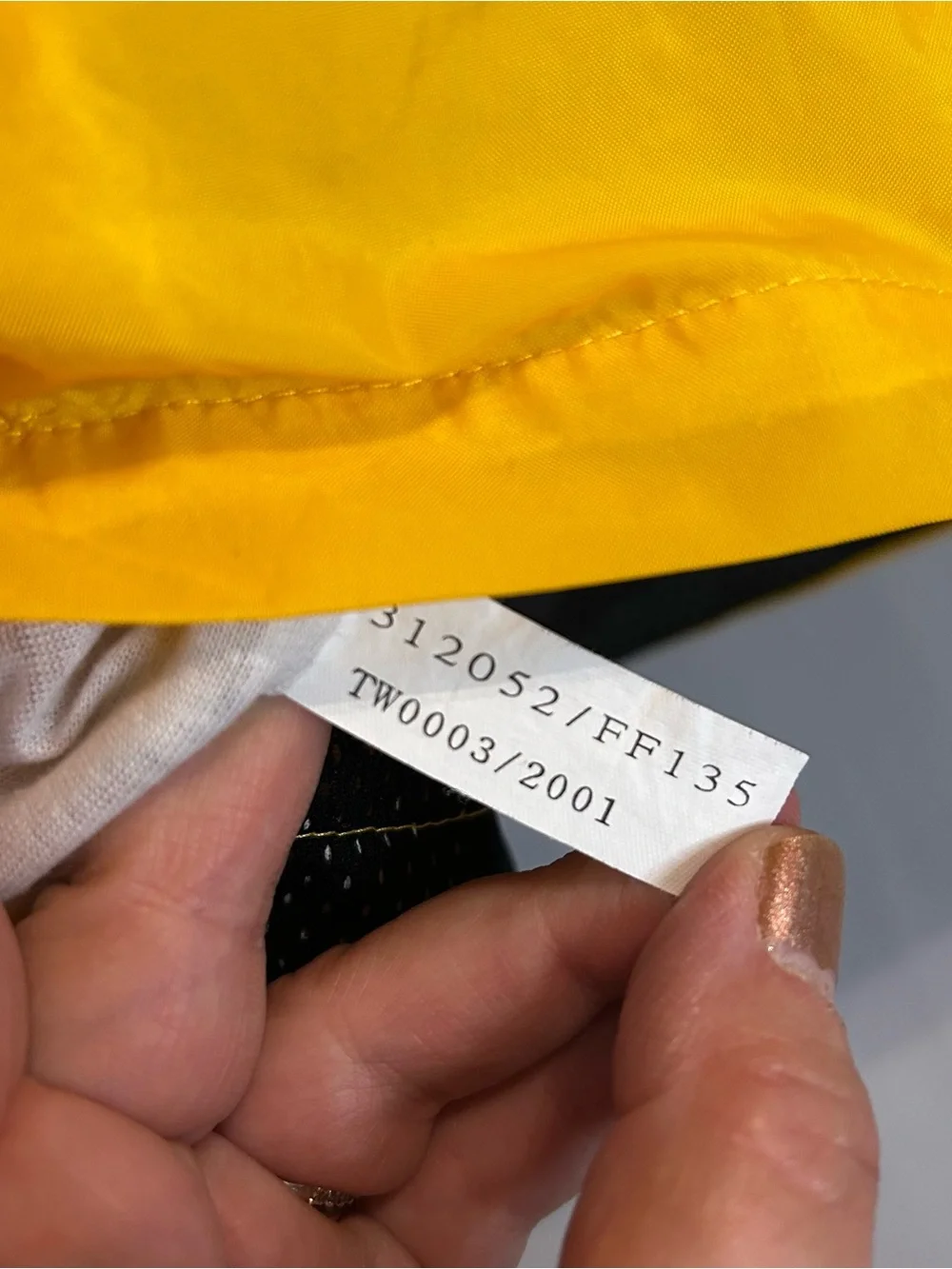 VTG. Yellow and Black V-Neck Pullover Jacket by Voltage.